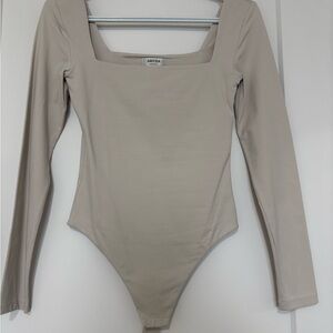 Aritzia Contour Light Tan Top